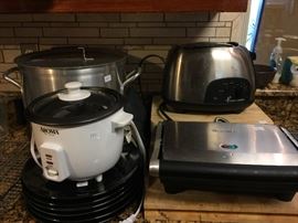 Small Appliances from Breville, Cuisinart, Mr Coffee and Krups to Ovenware from Farberware.. Cookware from Le Creuset.