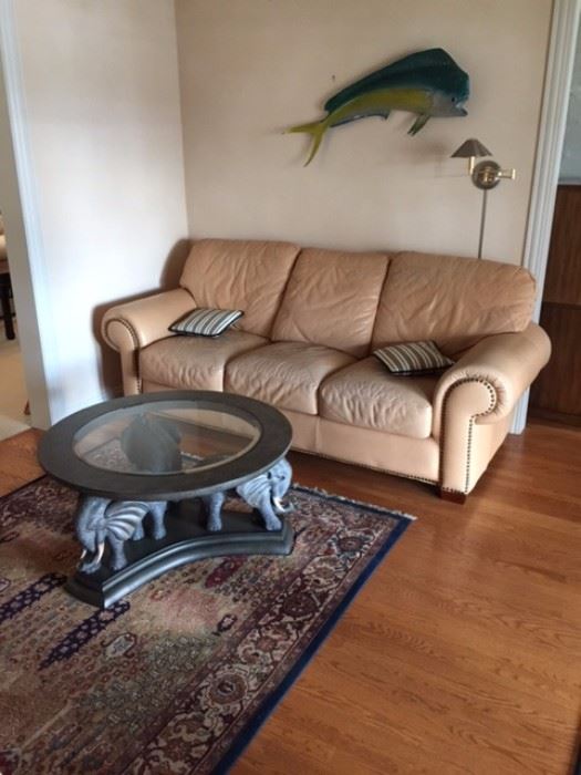 COUCH and Elephant coffee table