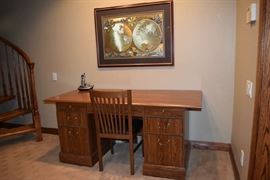 Desk and chair, Global Art