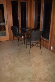 patio table and chairs