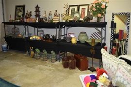 Decorator Items, Fish, Vases, Asian Eggs, More