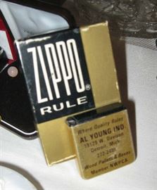 Zippo Tape Rule with Advertising