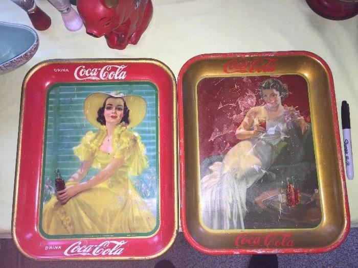 Vintage trays