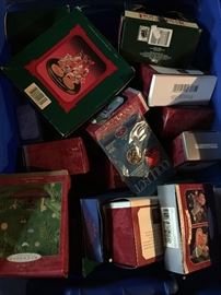 Tons and tons of Hallmark ornaments