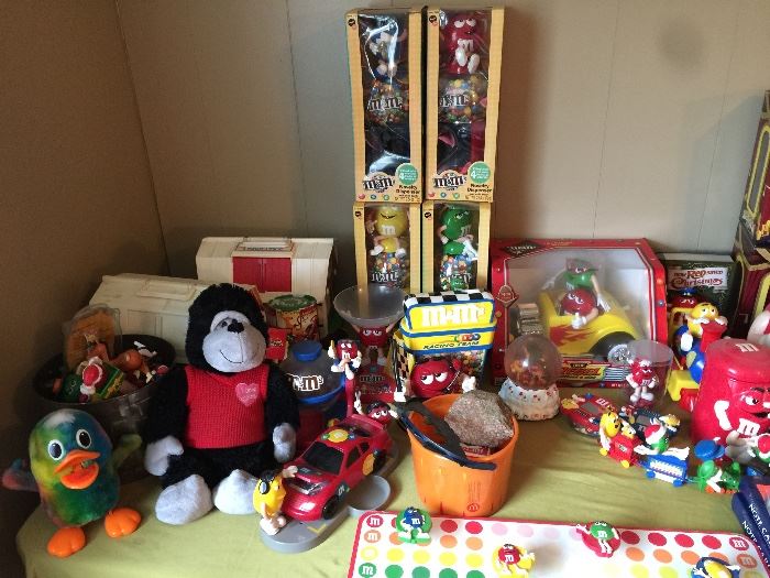 Huge collection of M&M treasures!