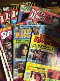 Teen magazines from the 70's!!