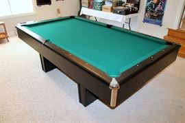 Slate top pool table