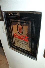 Coca-Cola mirror