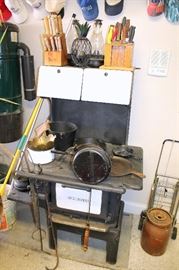 Black Diamond wood burning stove