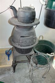 Sun pot belly stove