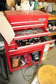 Craftsman tool chest and tools