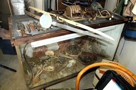 Large reptile terrarium 