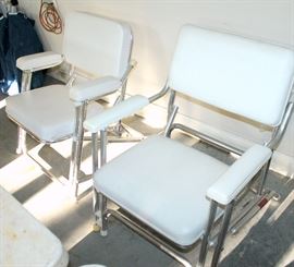 Deep sea fishing deck chairs