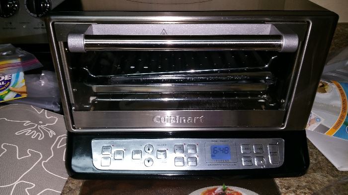 Cuisinart Toaster Oven, Black and Chrome