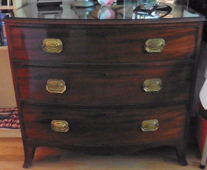 Hepplewhite period mahogany dresser-circa 1775-1800