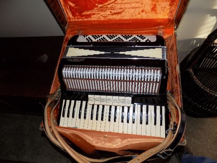 Antique accordian