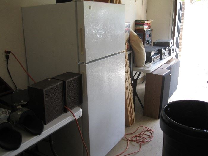 GE Refrigerator, very nice. just used for extra stuff. Great condition. 