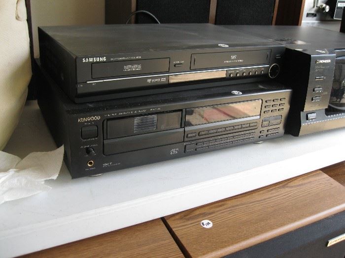 Samsung and Kenwood stereo Equipment 