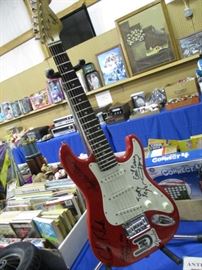 Signed Squire electric guitar