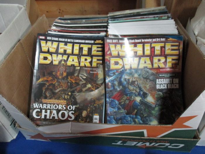 White Dwarf War Hammer magazines