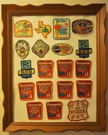 Vintage bowling patches