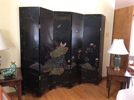 Coromandel 6 Panel Screen
