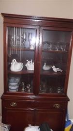 2 PIECE CHINA/CURIO CABINET