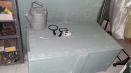 FOLK ART PAINTED CHEST