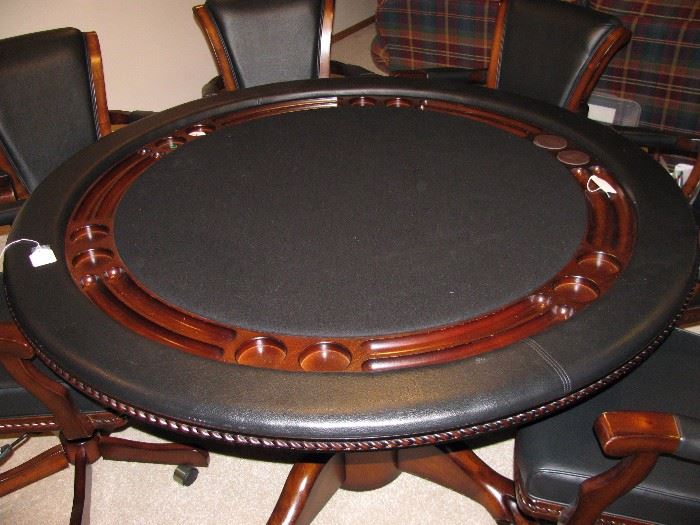 Poker game table top.