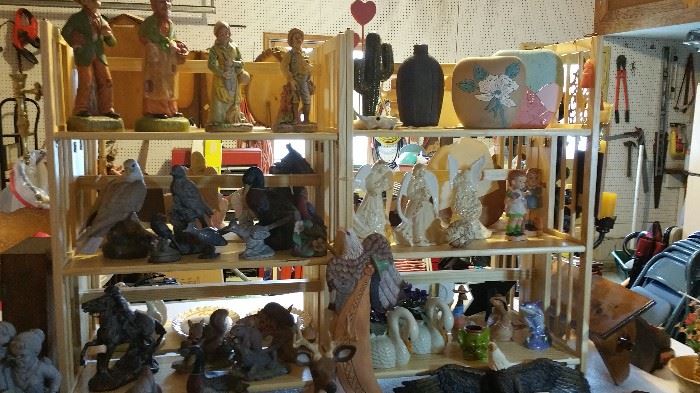 Tons of collectibles and ceramics