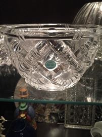 Tiffany and Company crystal bowl