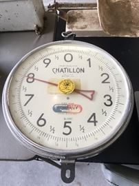 Chatillon hanging scale