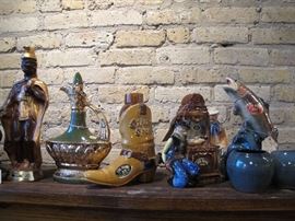 Jim Beam Whiskey Decanters