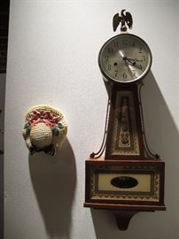Wall Pocket and Banjo Clock