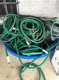 Hoses and sprinkler supplies 