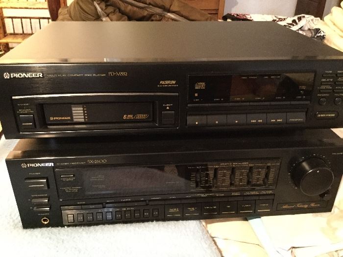 Panasonic receiver and CD Player