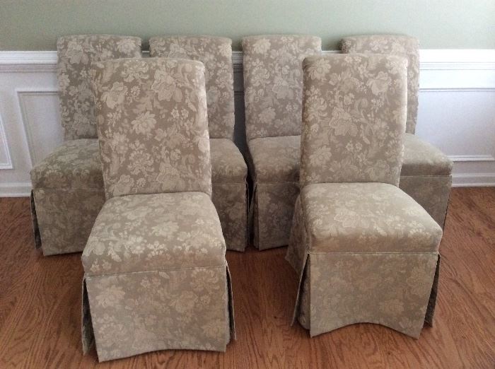 Set of 6 Parson chairs