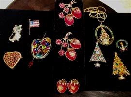 Fun Holiday Costume Jewelry