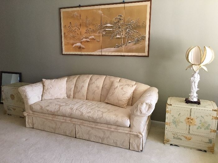  Berhardt Cream colored Sofa