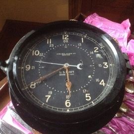 Chelsea Navy Ship Clock