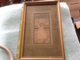 Antique Persian Art, hand painted 5 different paintings hundreds of years old. being sold as one lot.