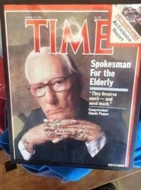 Signed Copy Claude Pepper Congressman