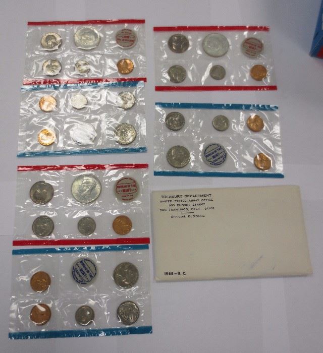 1968 US Mint - many more available in varying years