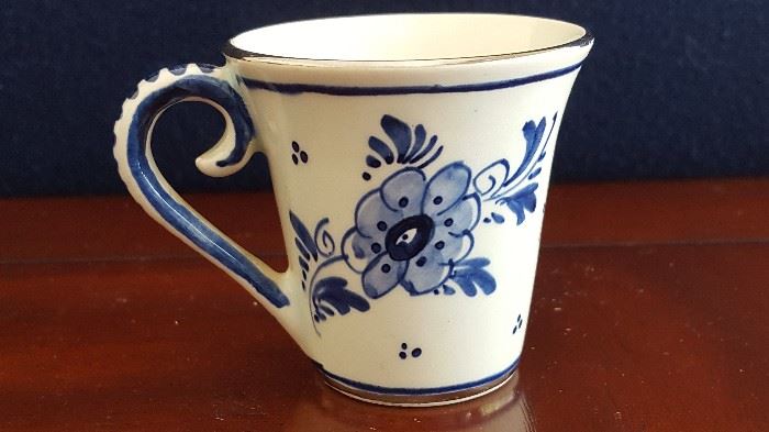Delfts Lovely Blue and White Cup