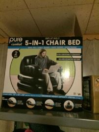 Pure Comfort Inflatable 5-in-1 Chair bed