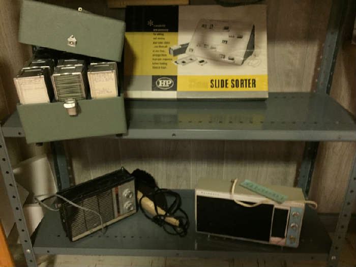 Slide Sorter, Vintage electric radios