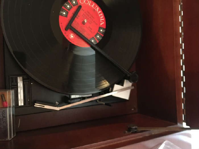 Hi Fi Stereo Record Player Vintage