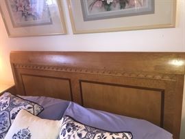 Queen Headboard & Footboard