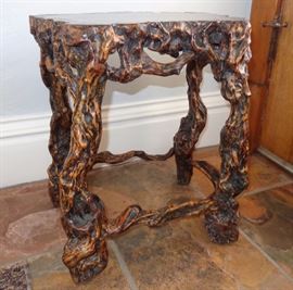 Asian rootwood stool