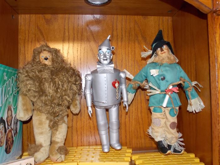 Wizard of Oz collectible Dolls by Presents A Division of Hamilton Gifts 1988